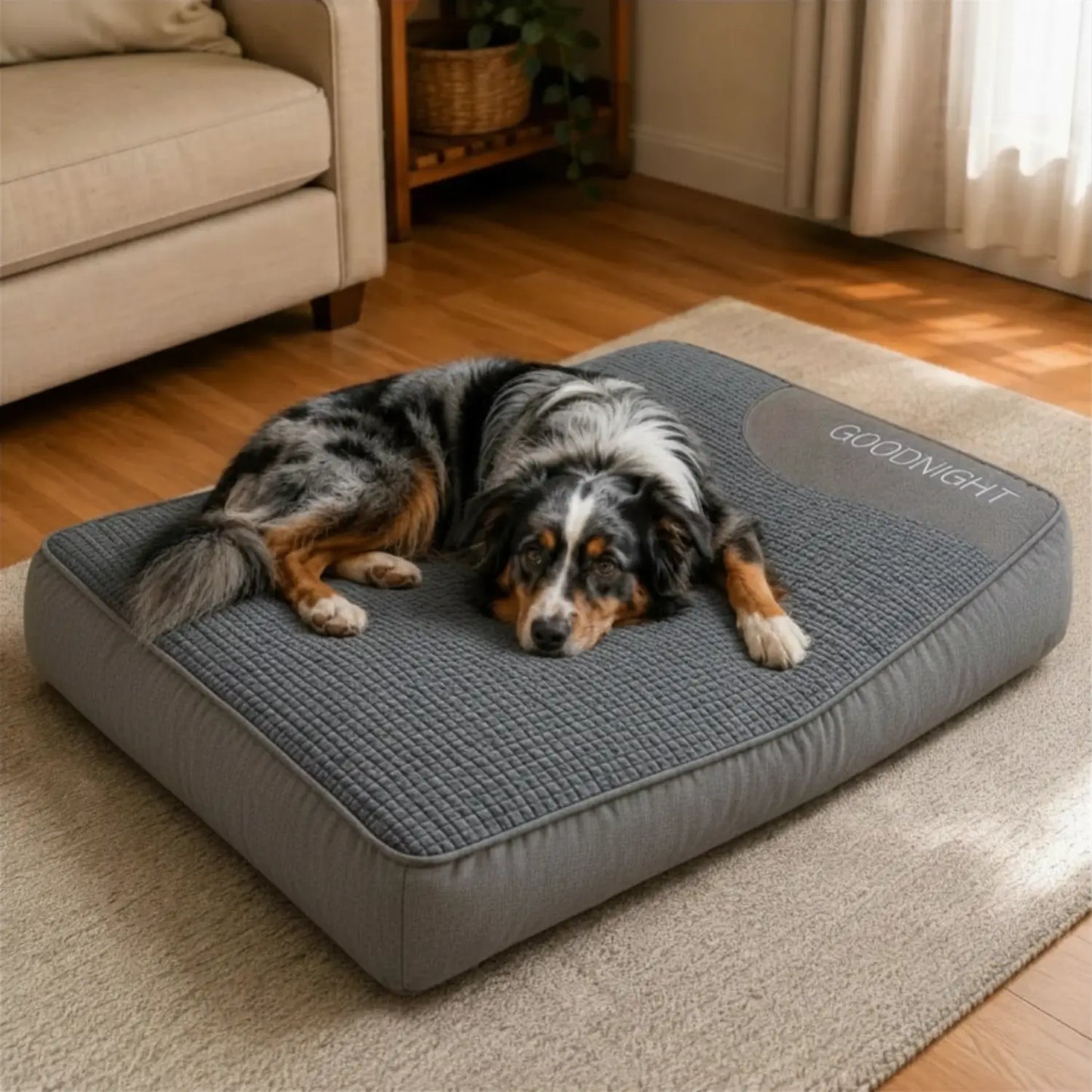 MrFluffyFriend® - Coussin Apaisant pour Chien