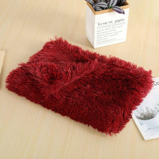 Lit Pour Chien Rouge Anti-Stress MrFluffyFriend