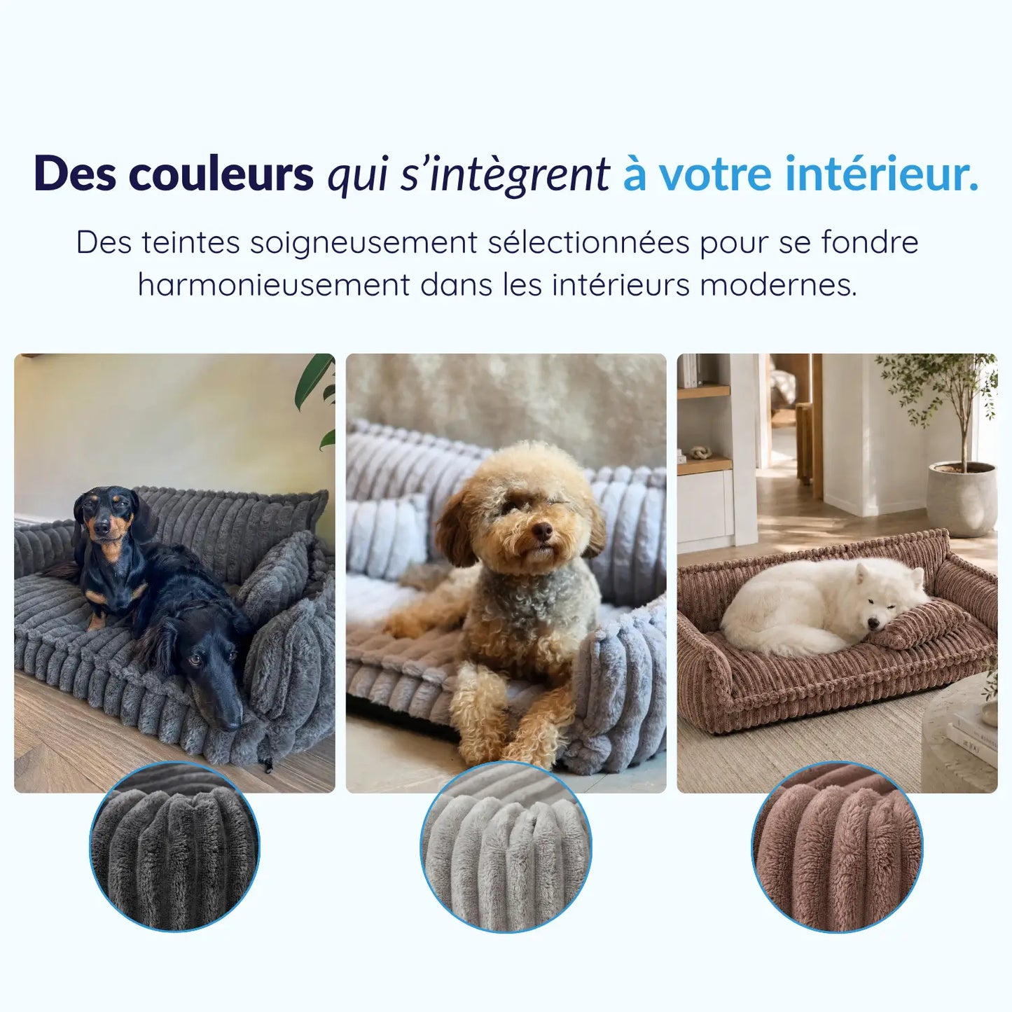 MrFluffyFriend® - Canapé orthopédique lavable pour chien